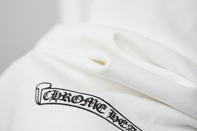 Chrome Hearts Black White Graphic 2237 Short Sleeve T-Shirt