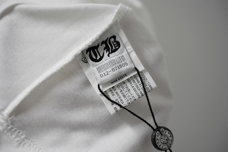 Chrome Hearts Black White Graphic 2237 Short Sleeve T-Shirt