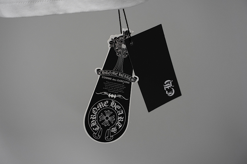 Chrome Hearts Black White Graphic 2237 Short Sleeve T-Shirt