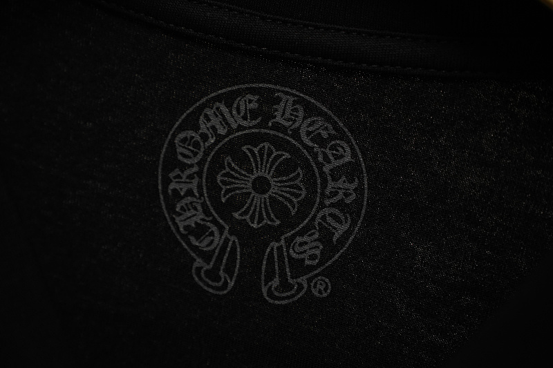 Chrome Hearts Black White Graphic 2240 Short Sleeve T-Shirt