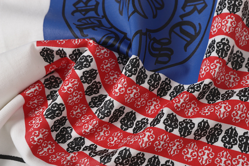 Chrome Hearts Black White Graphic 2240 Short Sleeve T-Shirt