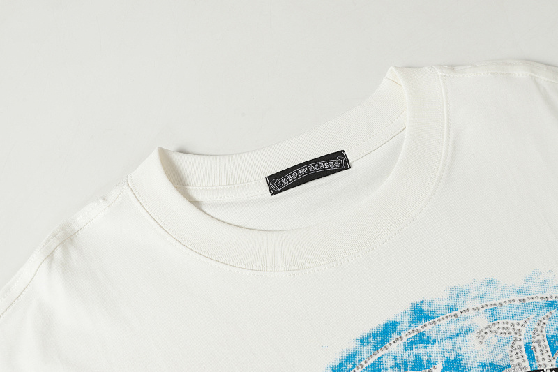 Chrome Hearts Black White Graphic 2255 Short Sleeve T-Shirt