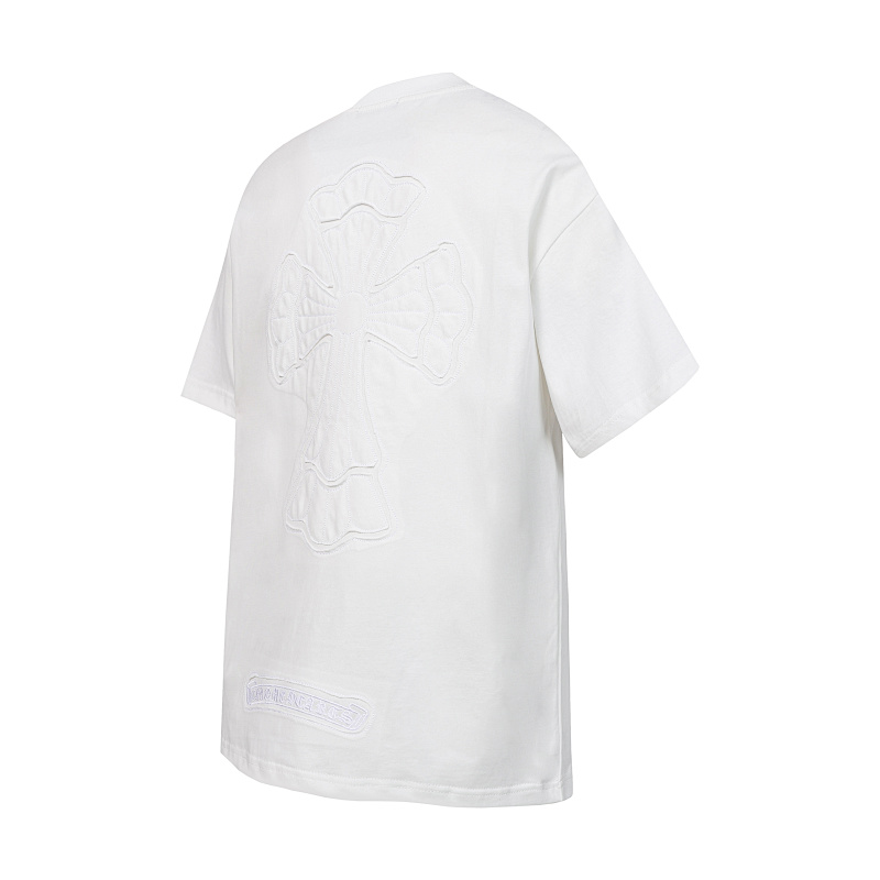 Chrome Hearts Black White Gray Black White 2215 Short Sleeve T-Shirt
