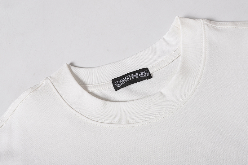 Chrome Hearts Black White Gray Black White 2215 Short Sleeve T-Shirt