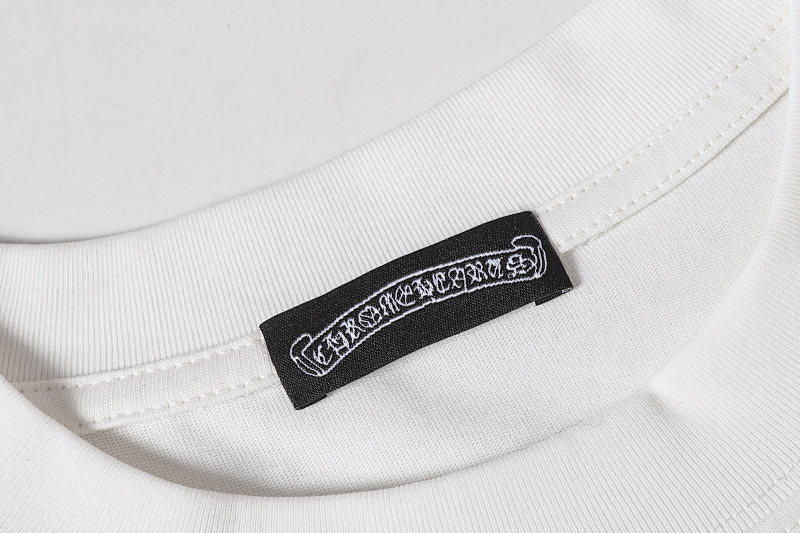 Chrome Hearts Black White Gray Black White 2215 Short Sleeve T-Shirt