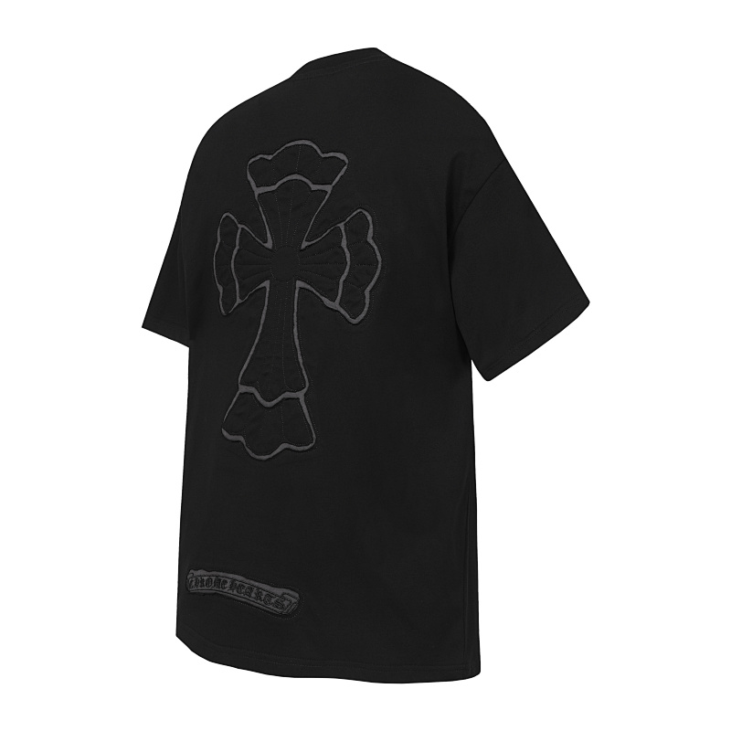 Chrome Hearts Black White Gray Black White 2215 Short Sleeve T-Shirt