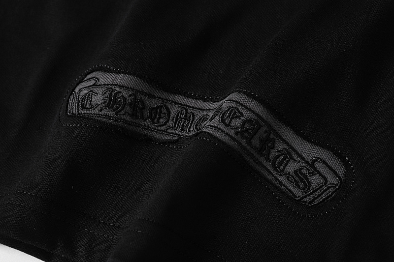 Chrome Hearts Black White Gray Black White 2215 Short Sleeve T-Shirt