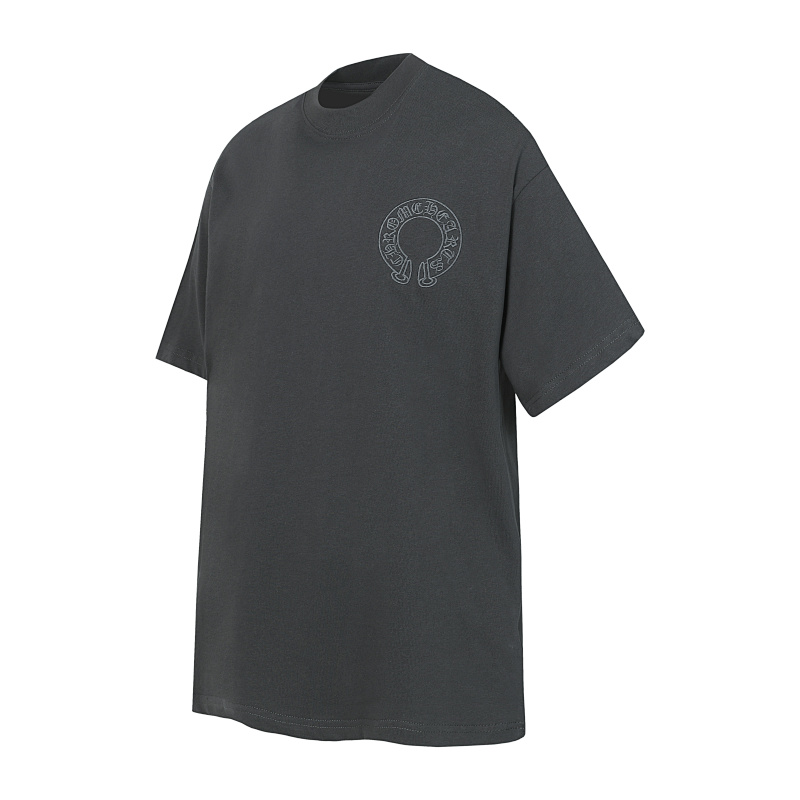 Chrome Hearts Black White Gray Black White 2215 Short Sleeve T-Shirt