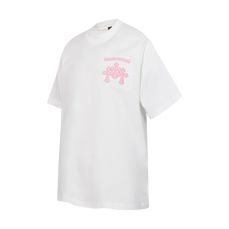 Chrome Hearts Black White Gray Black White 2233 Short Sleeve T-Shirt