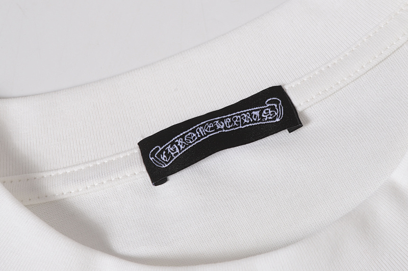 Chrome Hearts Black White Gray Black White 2233 Short Sleeve T-Shirt