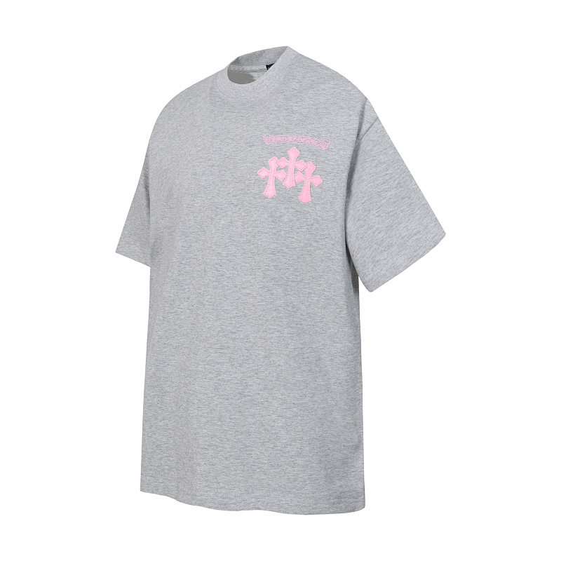Chrome Hearts Black White Gray Black White 2233 Short Sleeve T-Shirt