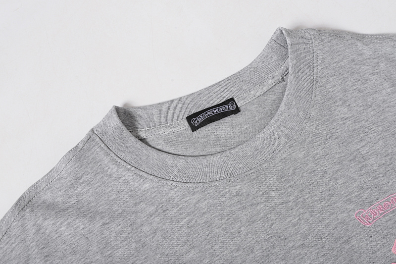 Chrome Hearts Black White Gray Black White 2233 Short Sleeve T-Shirt