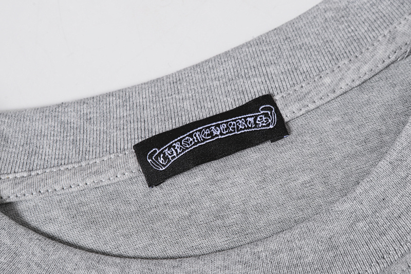 Chrome Hearts Black White Gray Black White 2233 Short Sleeve T-Shirt