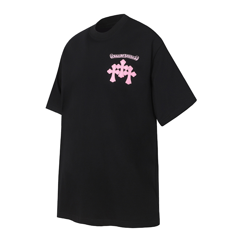Chrome Hearts Black White Gray Black White 2233 Short Sleeve T-Shirt