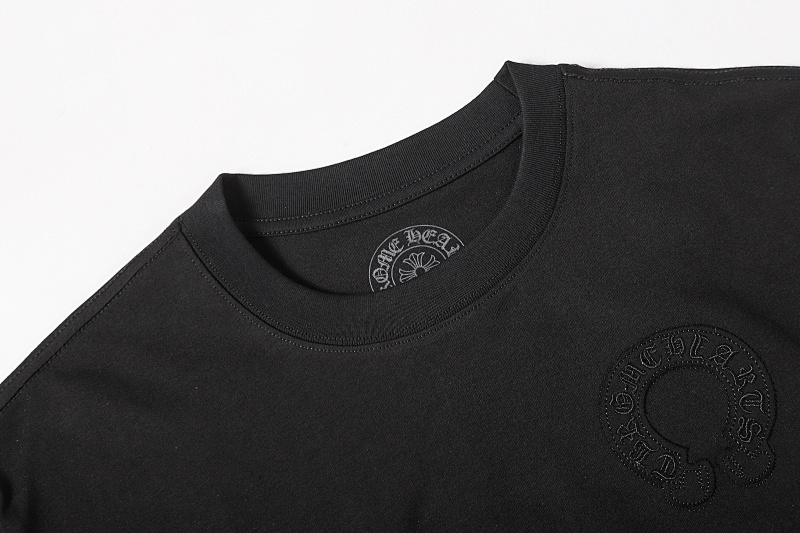 Chrome Hearts Black White Gray Black White 2239 Short Sleeve T-Shirt
