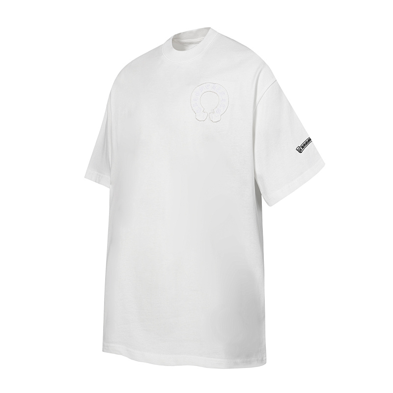 Chrome Hearts Black White Gray Black White 2239 Short Sleeve T-Shirt