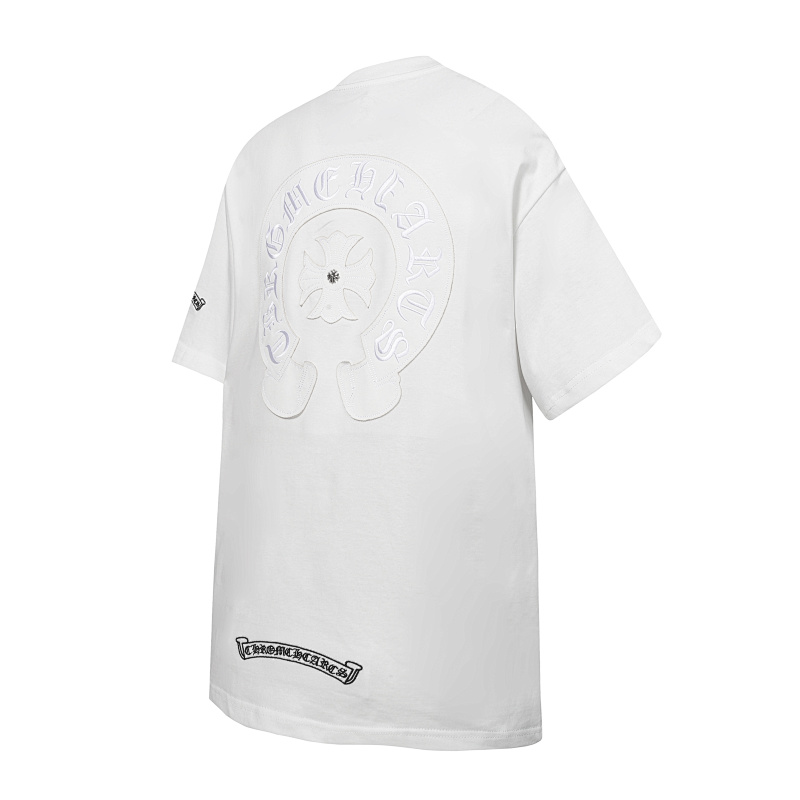 Chrome Hearts Black White Gray Black White 2239 Short Sleeve T-Shirt