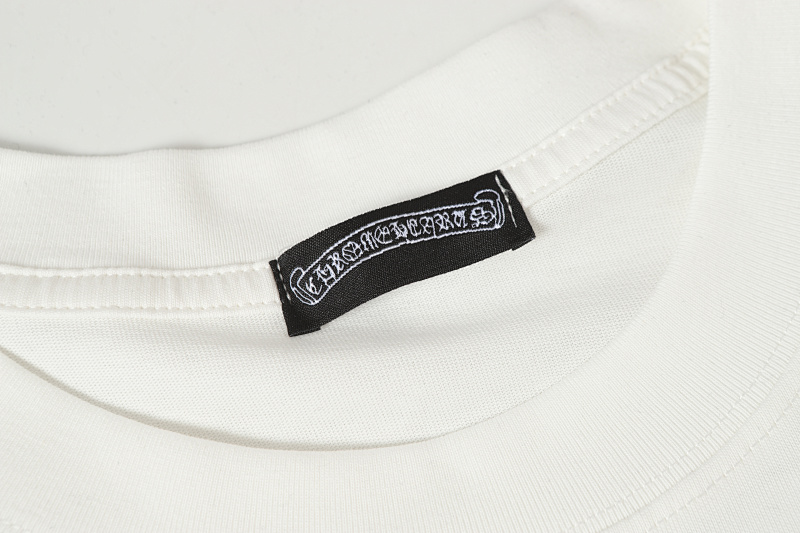 Chrome Hearts Black White Pink Black White 2207 Short Sleeve T-Shirt