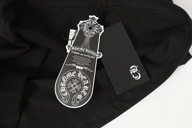 Chrome Hearts Black White Pink Black White 2207 Short Sleeve T-Shirt