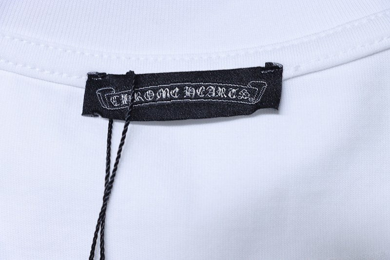 Chrome Hearts Colorful Cross Cluster Colorful Cross Cross Embroidered Short Sleeve T-Shirt Style 1