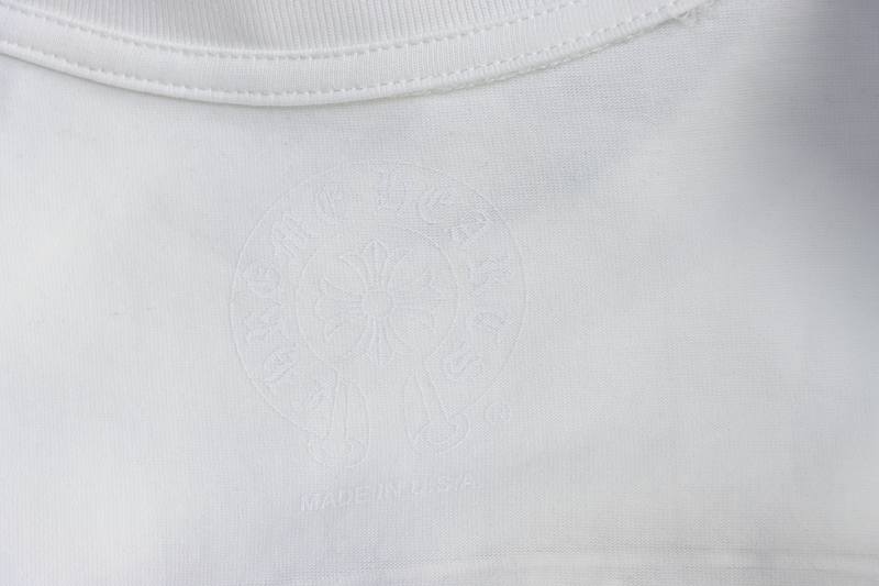 Chrome Hearts Colorful Cross Cross Print CH Short Sleeve T-Shirt