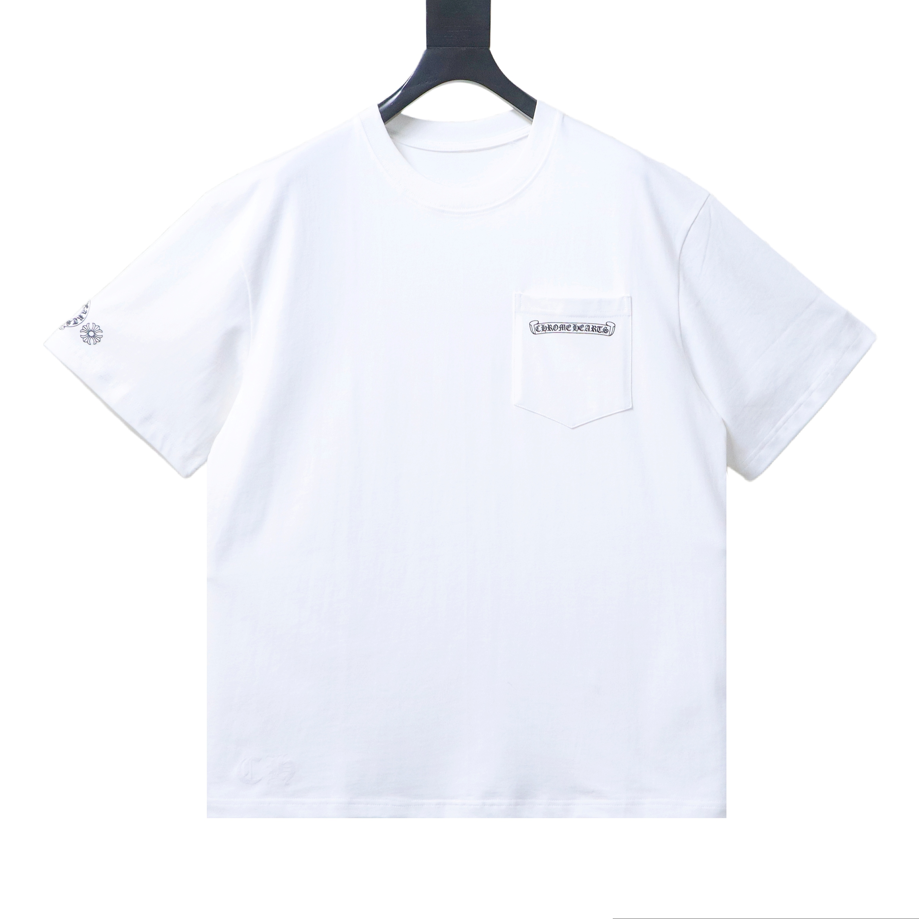 Chrome Hearts Colorful Cross Cross Print CH Short Sleeve T-Shirt