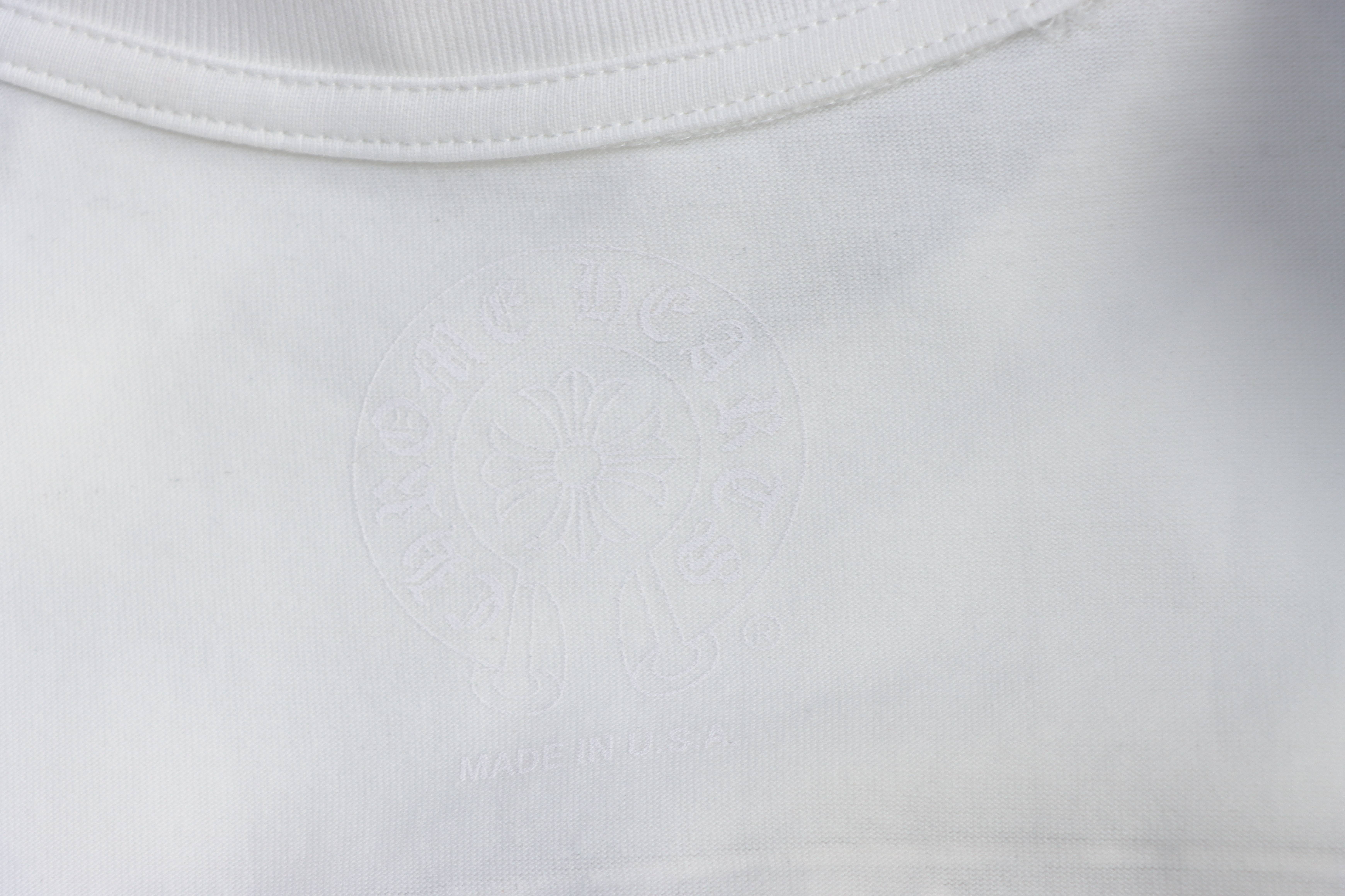 Chrome Hearts Colorful Cross Cross Print CH Short Sleeve T-Shirt