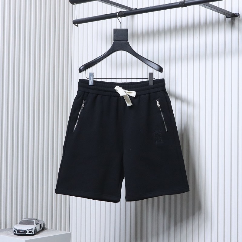 Chrome Hearts Cross Leather Patch Embroidered Shorts Style 2