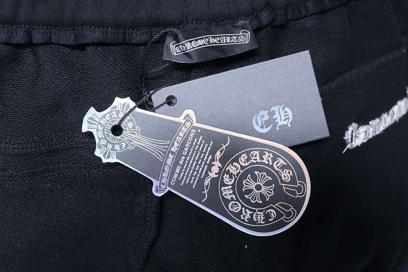 Chrome Hearts Cross Leather Patch Embroidered Shorts Style 2