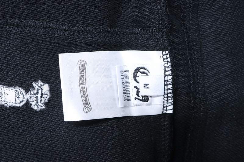 Chrome Hearts Cross Leather Patch Embroidered Shorts Style 2