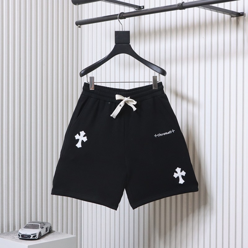 Chrome Hearts Cross Leather Patch Shorts Style 1
