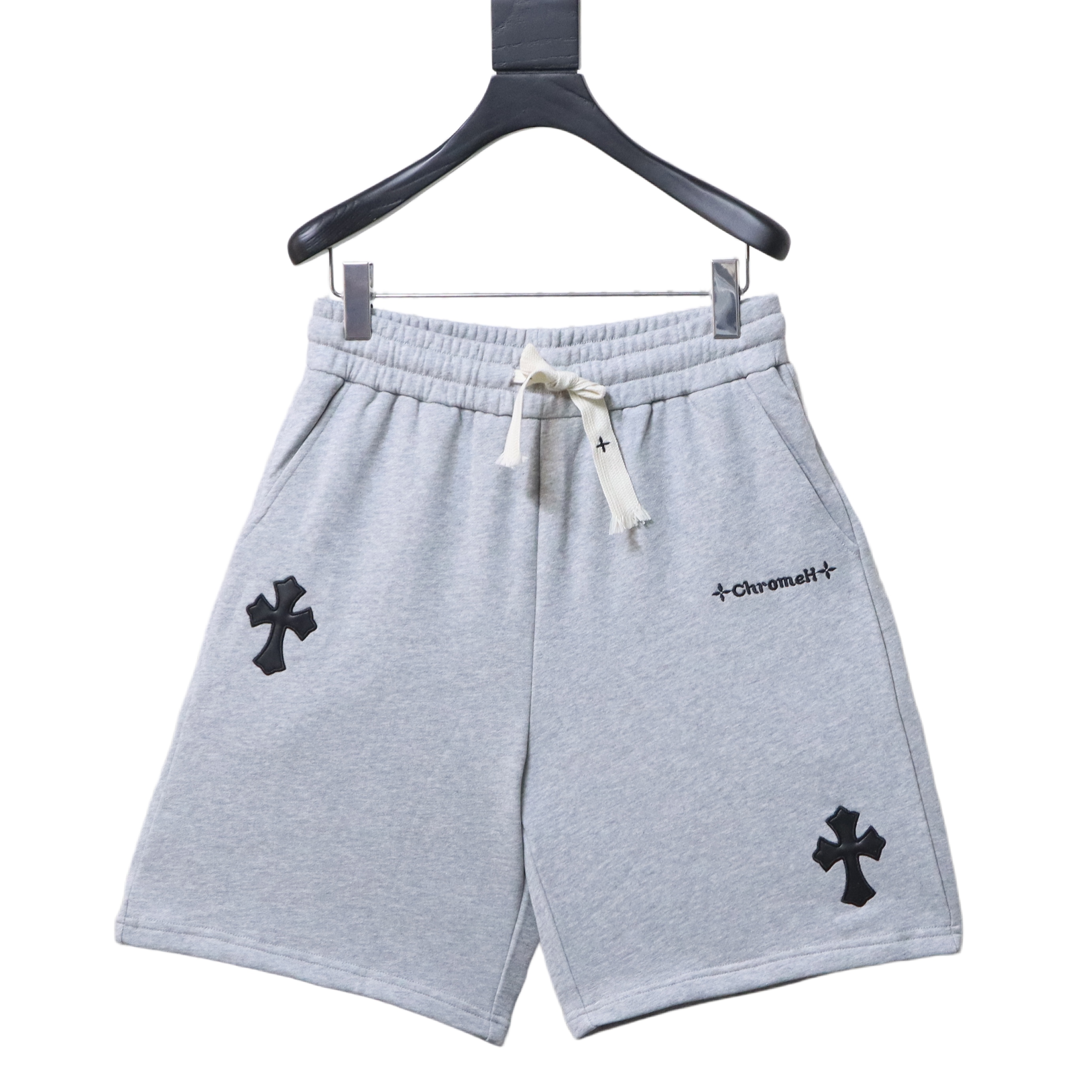 Chrome Hearts Cross Leather Patch Shorts Style 2
