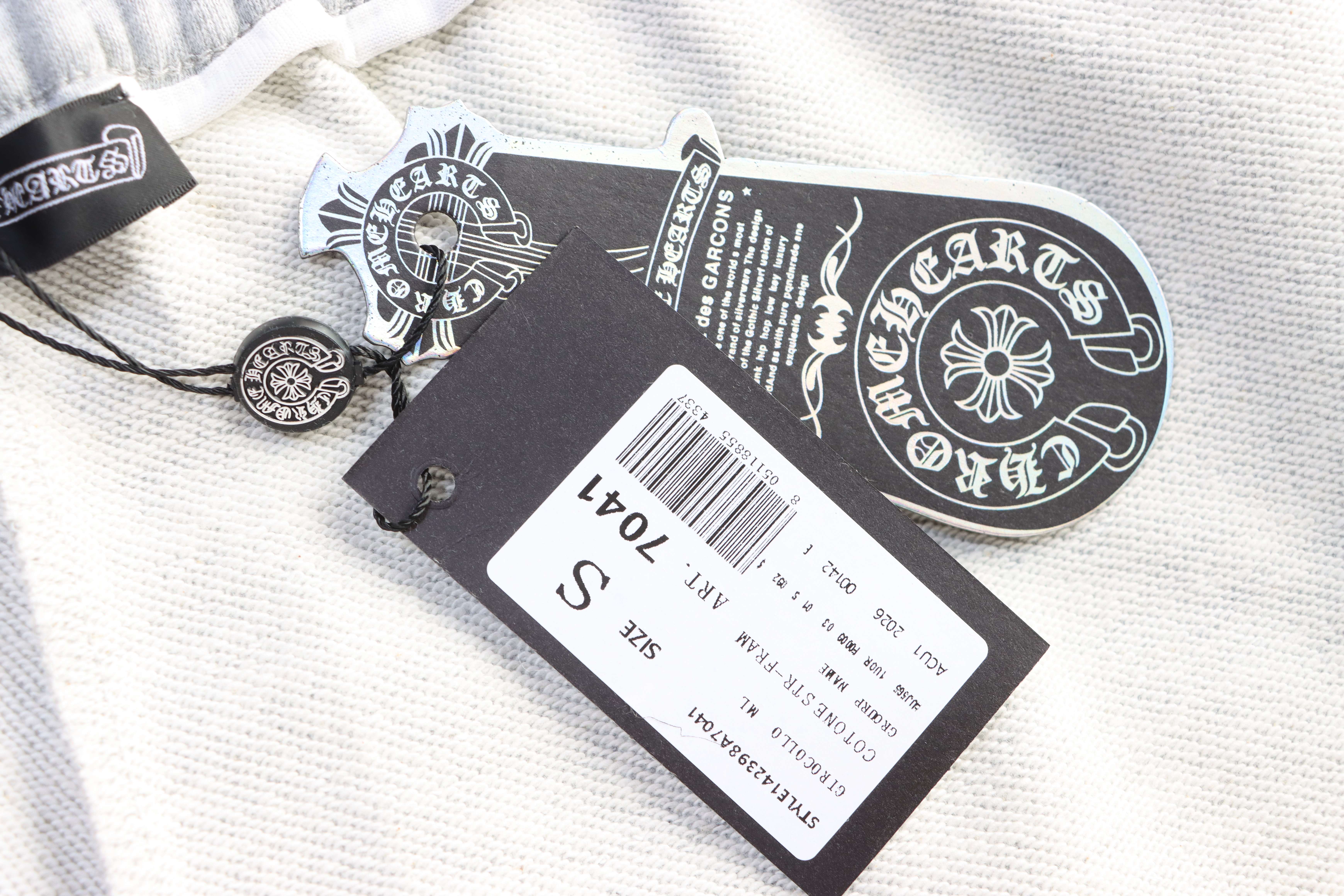 Chrome Hearts Cross Leather Patch Shorts Style 2