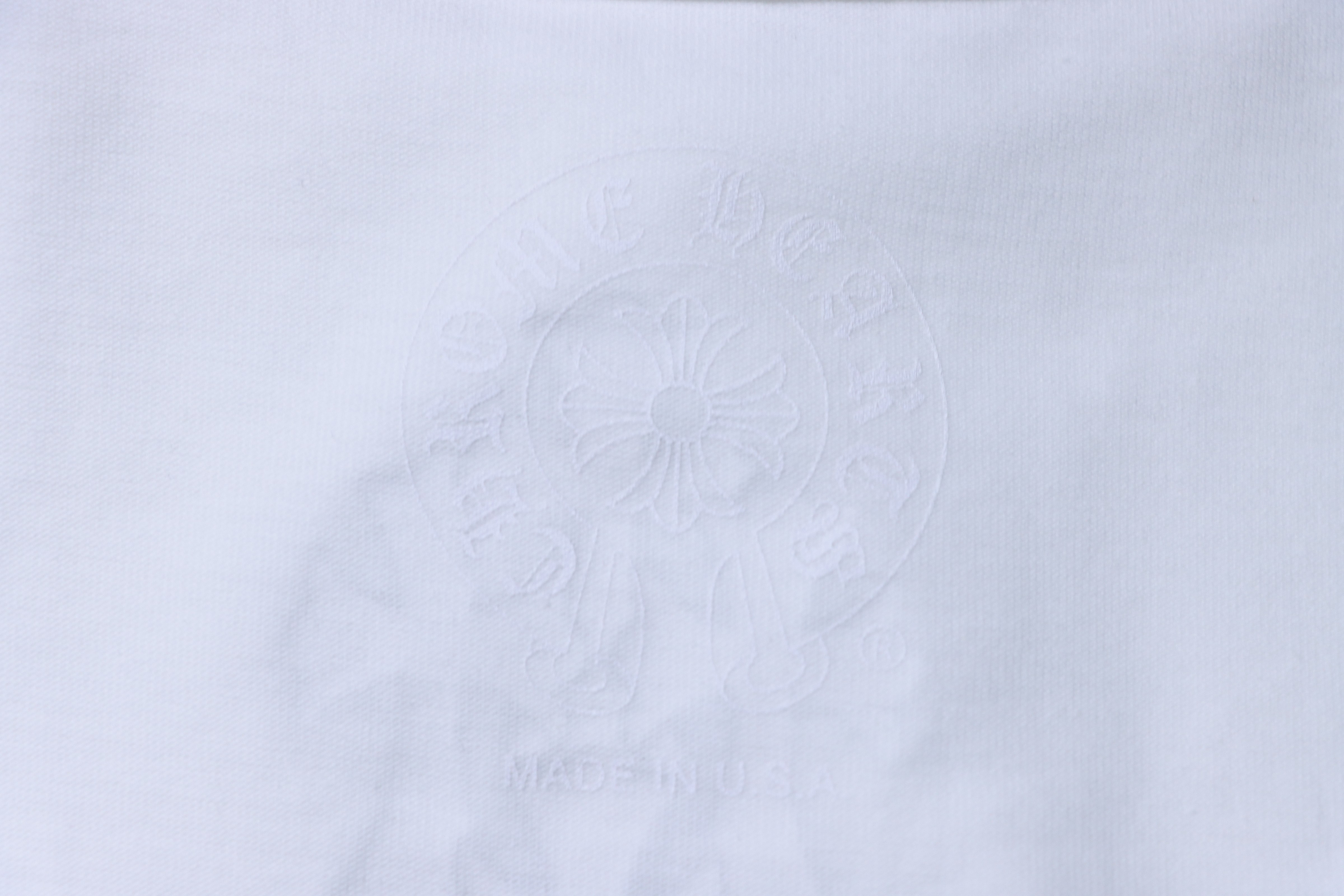 Chrome Hearts Cross Print CH Short Sleeve T-Shirt Style 1