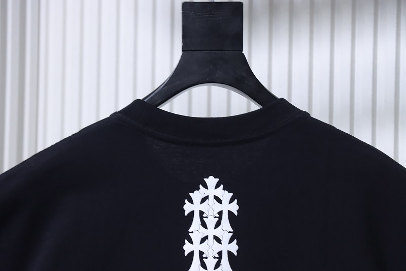 Chrome Hearts Cross Print CH Short Sleeve T-Shirt Style 2