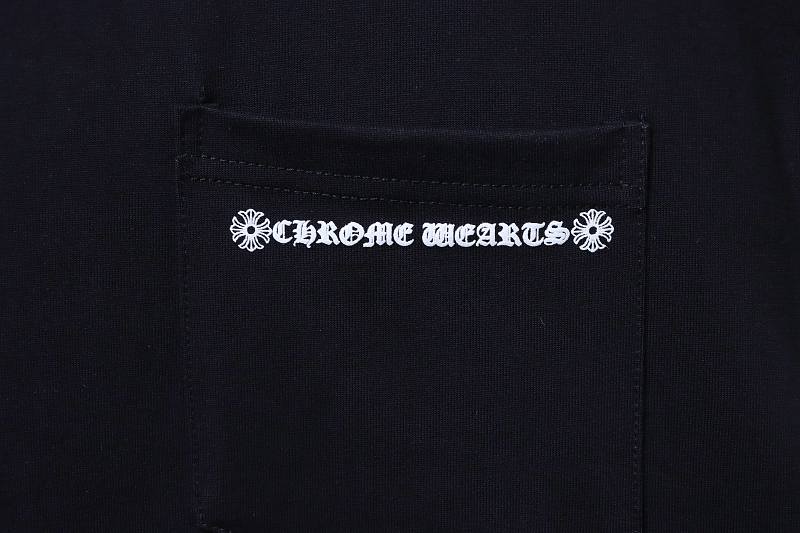 Chrome Hearts Cross Print CH Short Sleeve T-Shirt Style 2