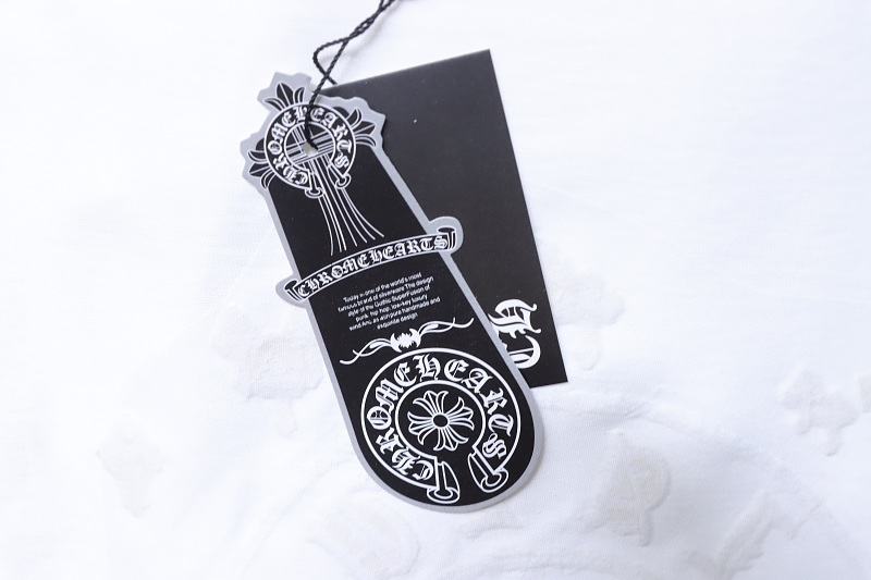 Chrome Hearts Cross Sanskrit Embroidered Short Sleeve T-Shirt Style 2