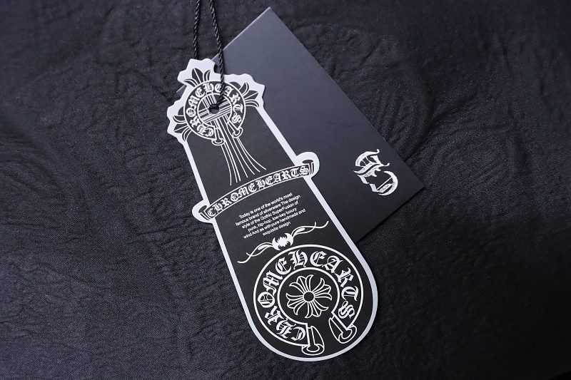 Chrome Hearts Cross Sanskrit Terry Applique Short Sleeve T-Shirt Style 1