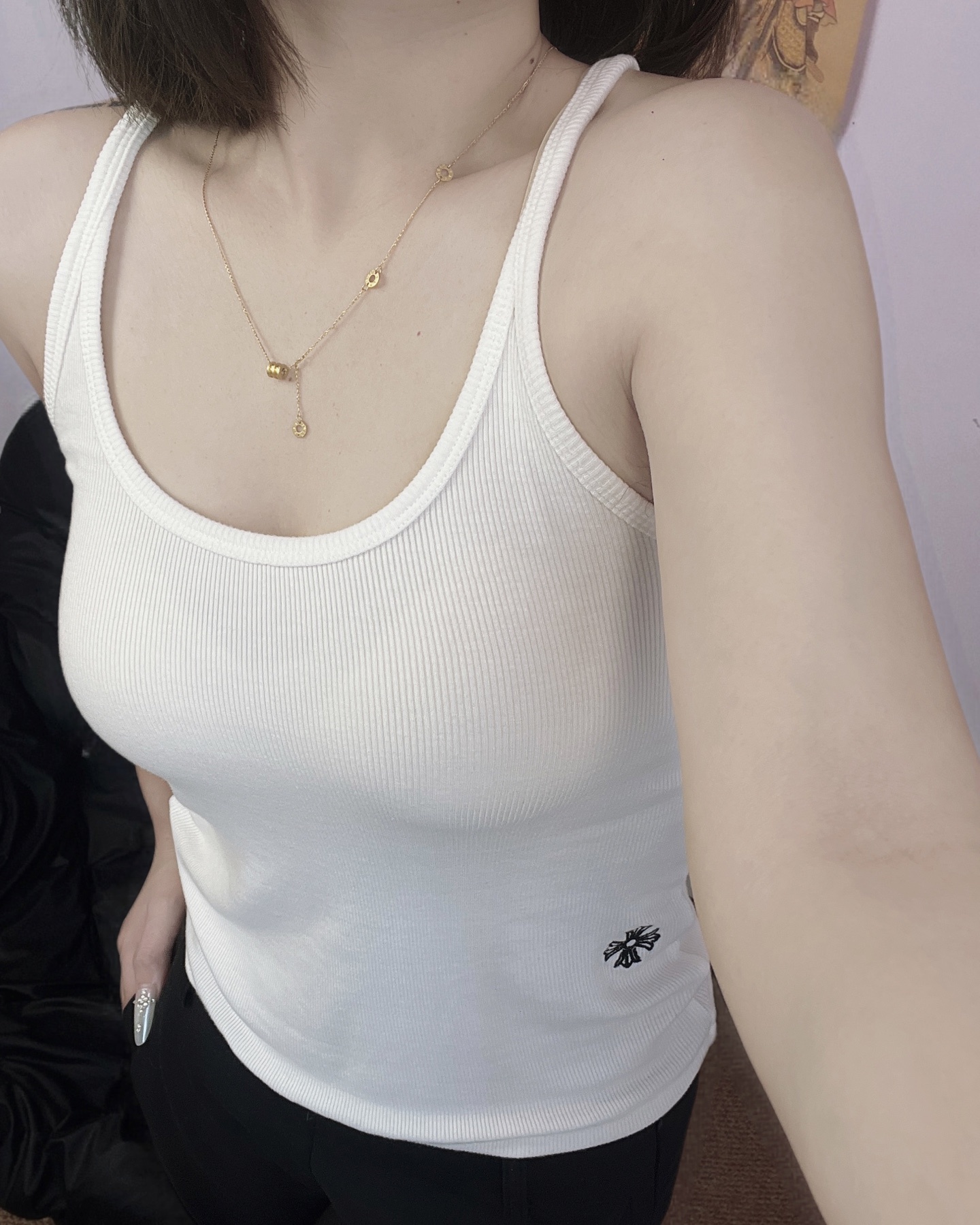 Chrome Hearts Embroidered CH Knit Vest Style 1
