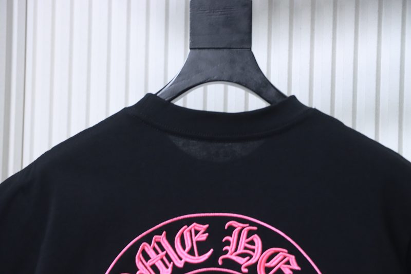 Chrome Hearts Embroidered Short Sleeve T-Shirt Style 1