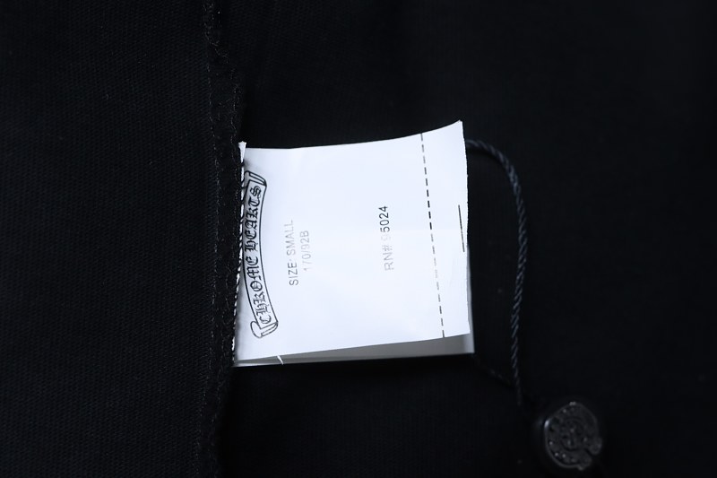 Chrome Hearts Embroidered Short Sleeve T-Shirt Style 1