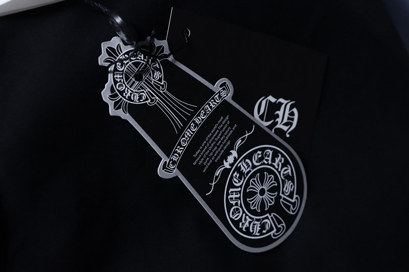 Chrome Hearts Embroidered Short Sleeve T-Shirt Style 1