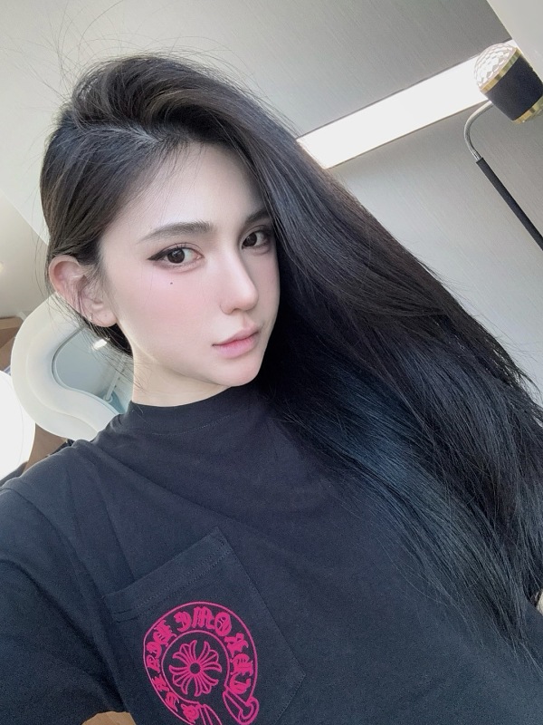 Chrome Hearts Embroidered Short Sleeve T-Shirt Style 1
