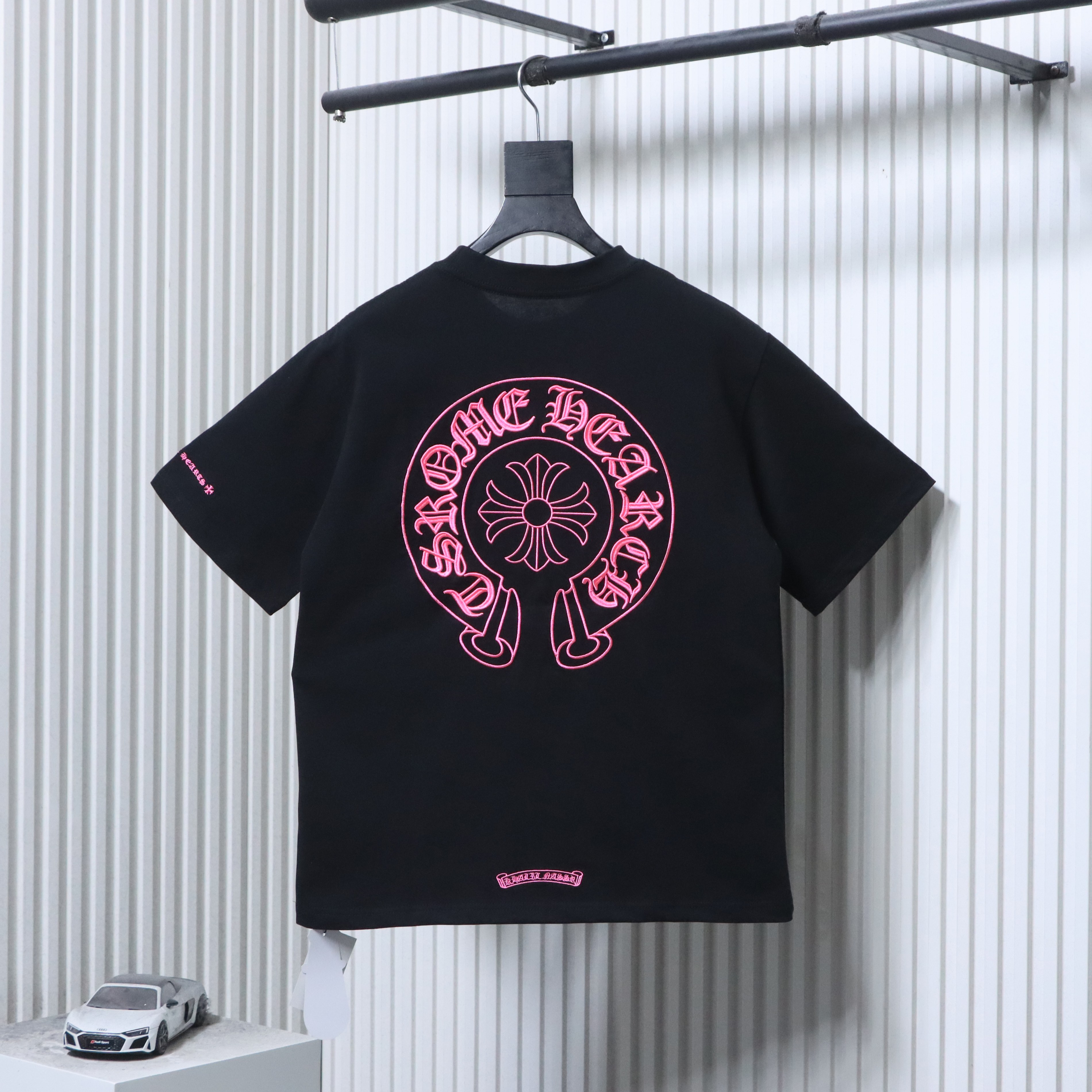 Chrome Hearts Embroidered Short Sleeve T-Shirt Style 1
