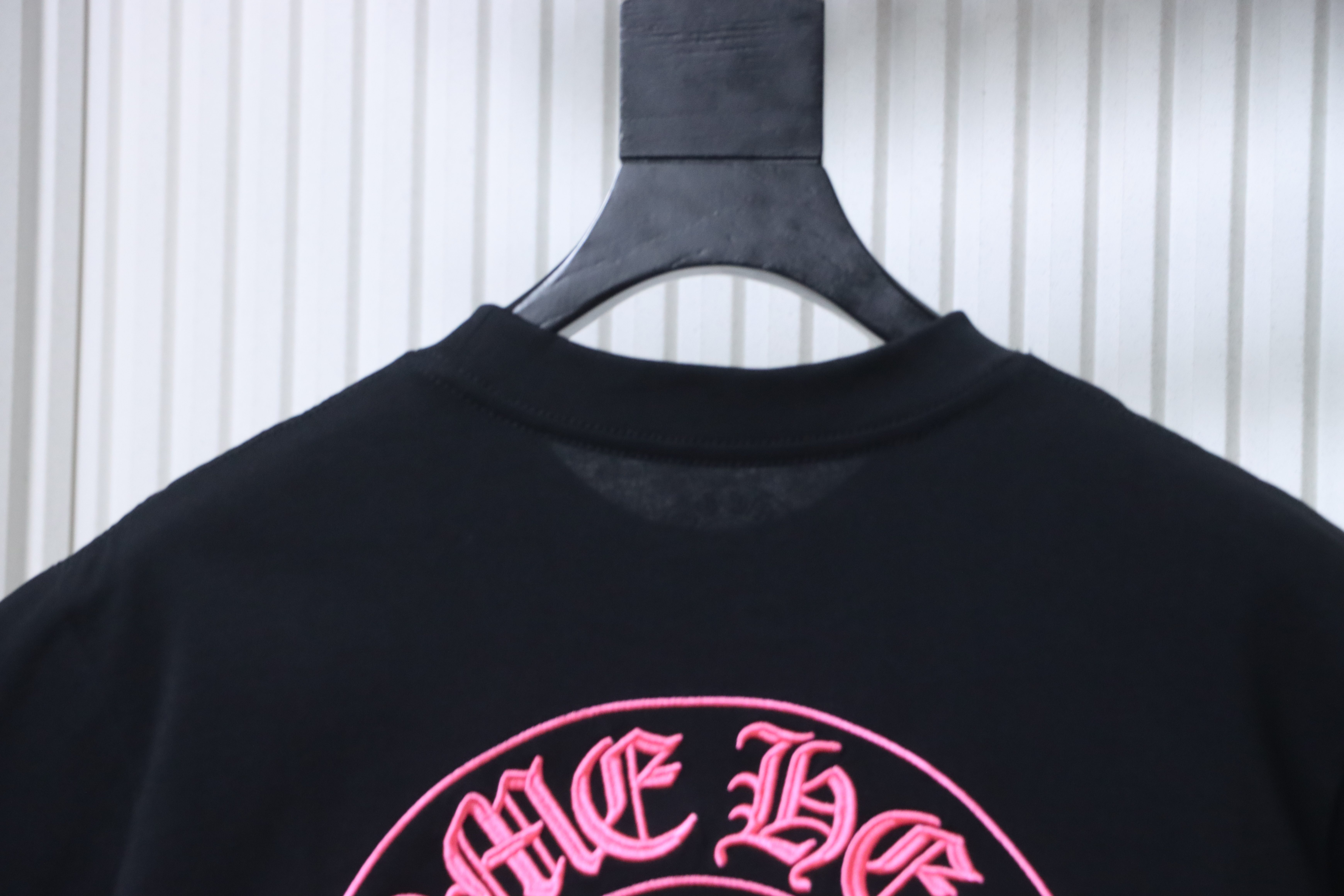 Chrome Hearts Embroidered Short Sleeve T-Shirt Style 1