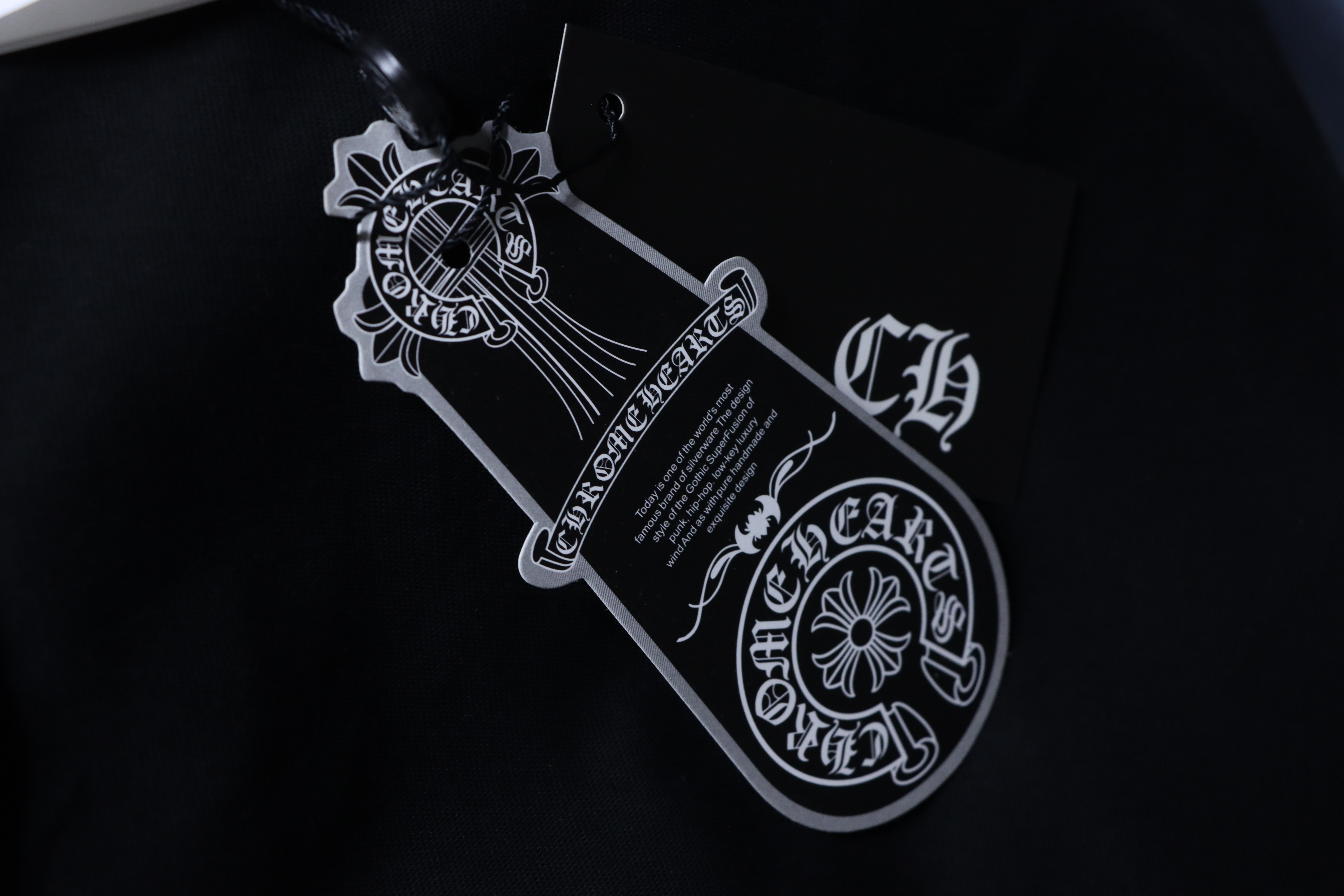 Chrome Hearts Embroidered Short Sleeve T-Shirt Style 1