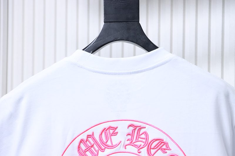 Chrome Hearts Embroidered Short Sleeve T-Shirt Style 2