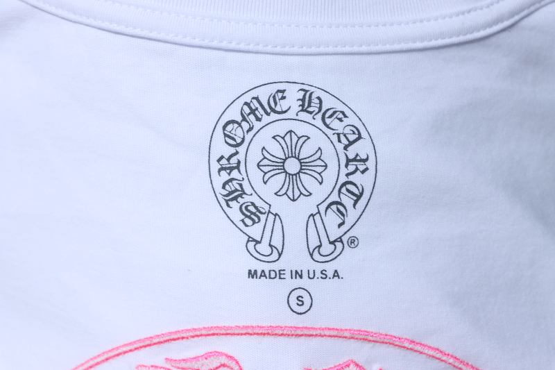 Chrome Hearts Embroidered Short Sleeve T-Shirt Style 2