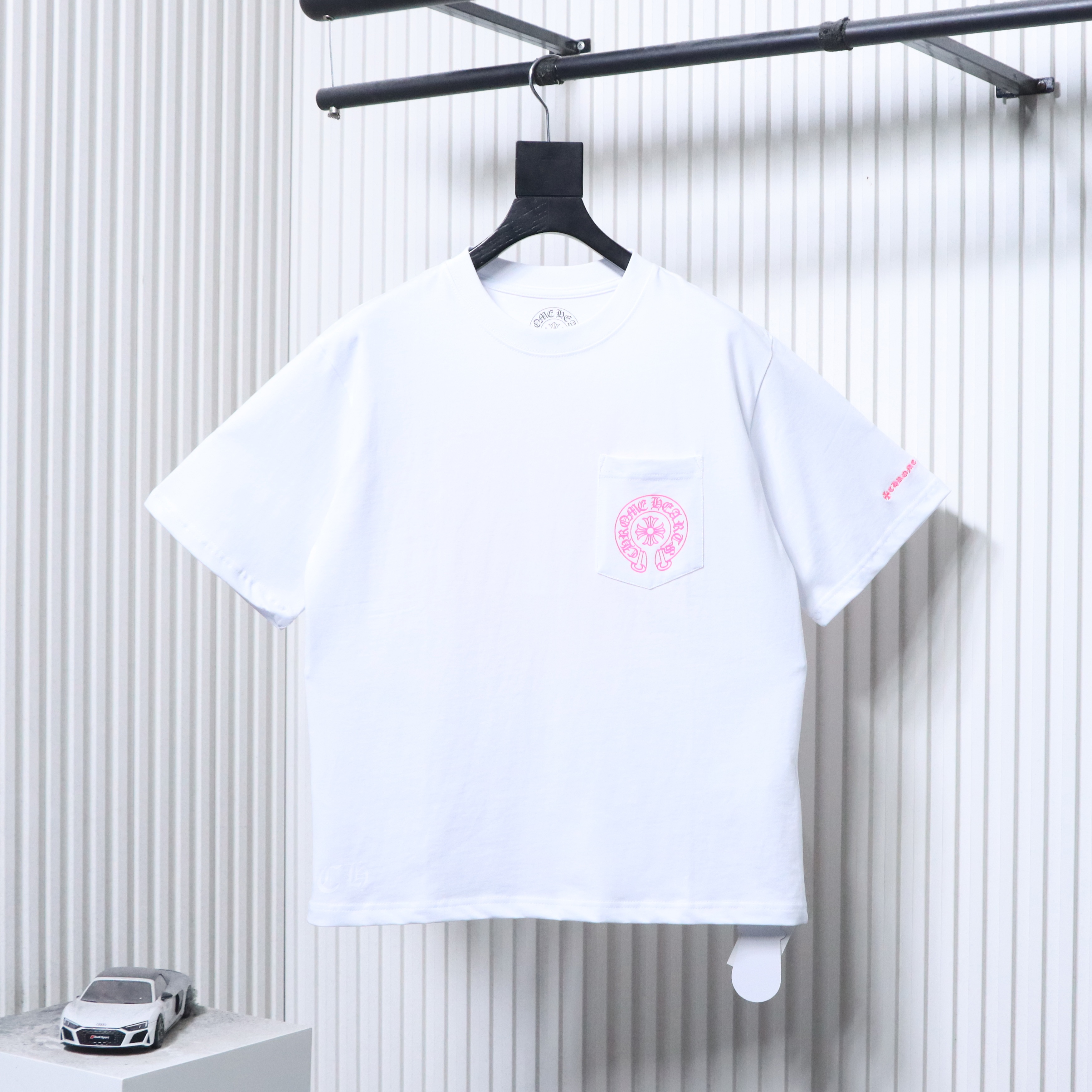 Chrome Hearts Embroidered Short Sleeve T-Shirt Style 2