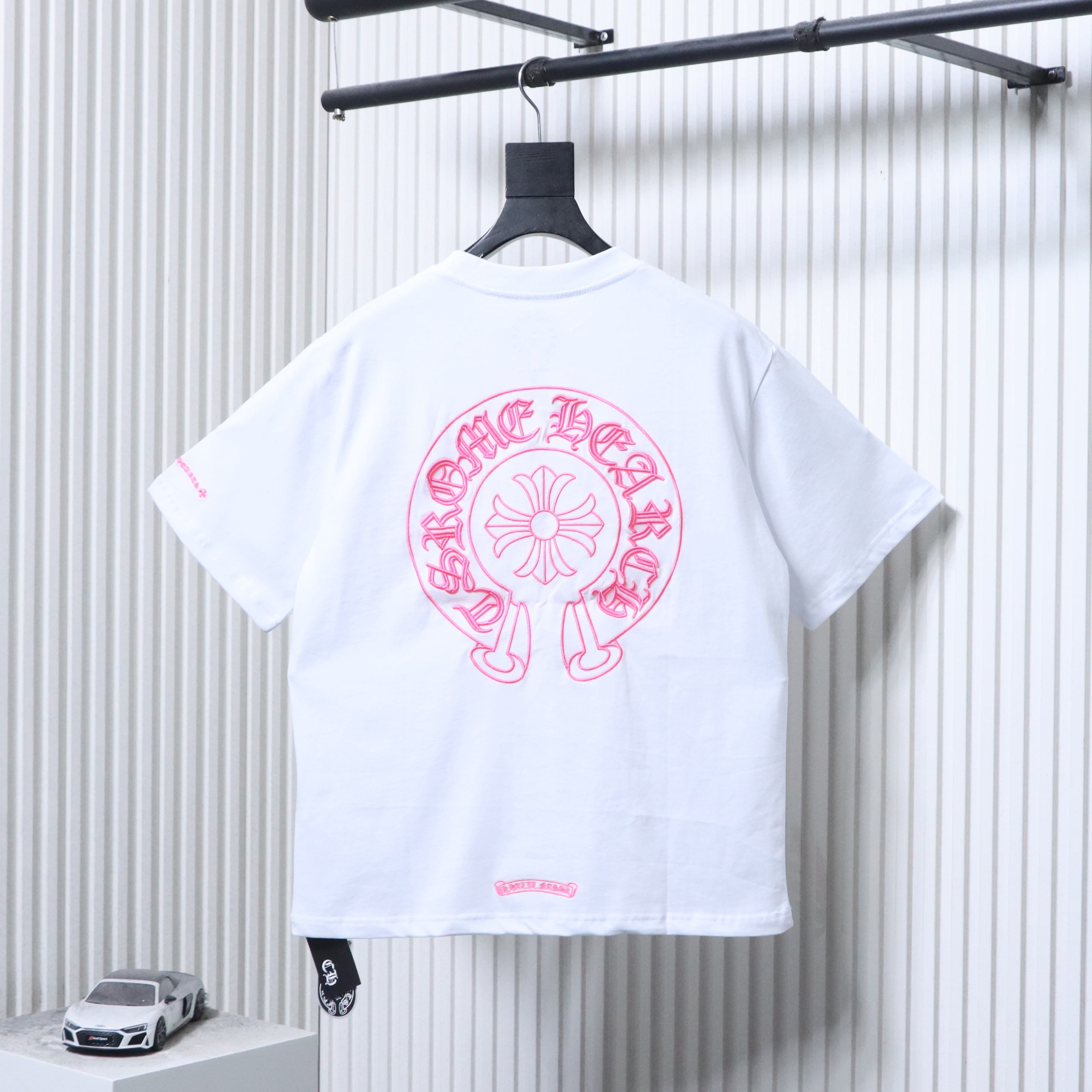 Chrome Hearts Embroidered Short Sleeve T-Shirt Style 2